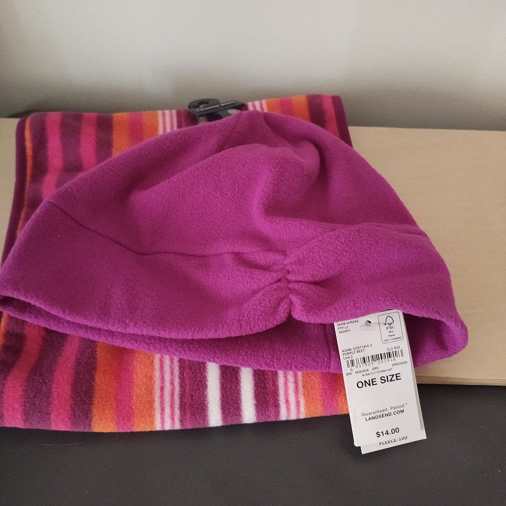 Lands'End Thermacheck Fleece 2 Piece Set